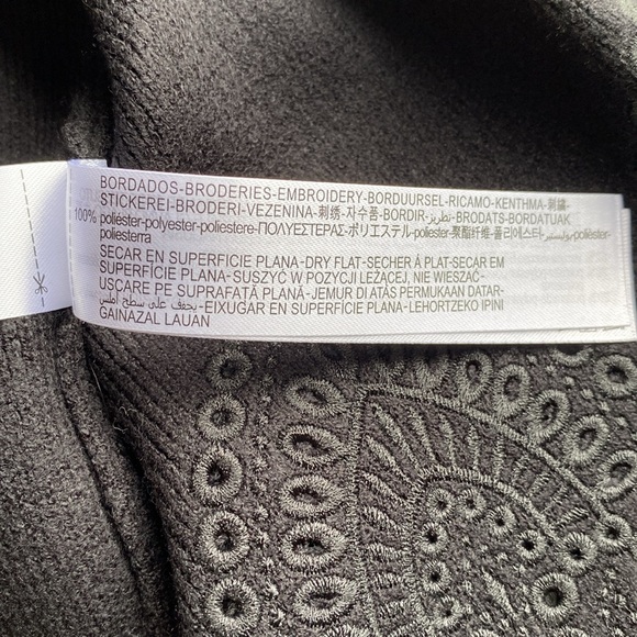 Zara Limited Edition Knit Front open Long coat - Picture 7 of 7